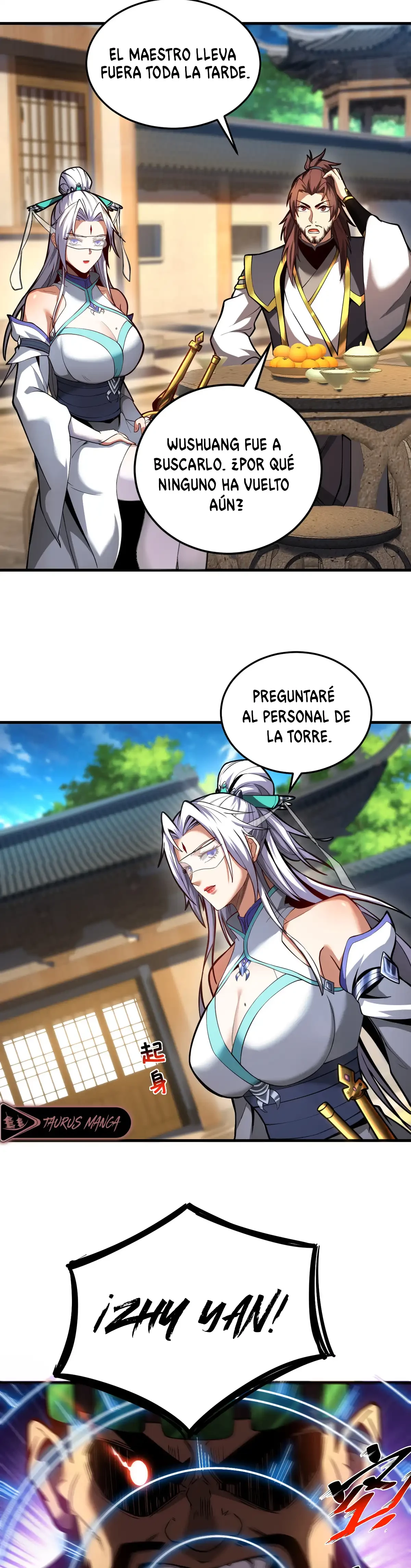Mientras mis discípulas se matan, yo me relajo! > Capitulo 89 > Page 121